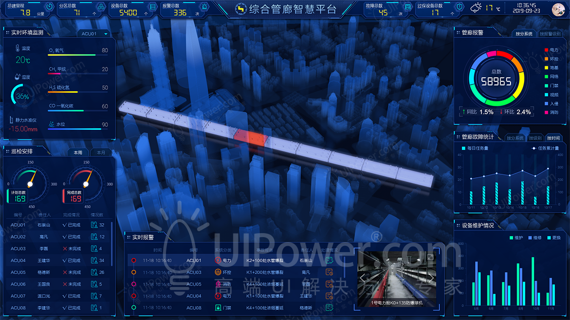 UIPower案列-飛機檢修系統